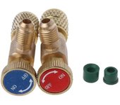 Filling Coolant Safety Valve Quick Coupler Air Conditioning R410a R22 Connection Adapter-r22 And R410-