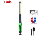 1/2/4Pcs COB Work Light Rechargeable LED 360° Rotate Folding Flashlight Super Bright Handled Lamp for Car Repair Lighting