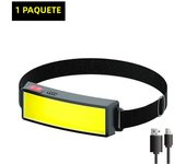 Super Bright COB LED Headlamp Built-in Battery USB Rechargeable Powerful Head Flashlight Outdoor Waterproof Camping Head Lamp