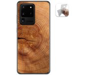 Tumundosmartphone Funda Gel Tpu para Samsung Galaxy S20 Ultra diseño Madera 04 Dibujos