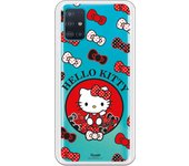 Funda original compatible con Samsung Galaxy A51 - Hello Kitty Lazitos de Colores