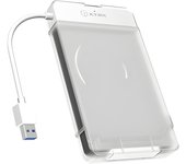 Raidsonic Adaptador SATA III a USB 3.0 con Carcasa de Plástico para Disco Duro/ssd SATA de 2.5''