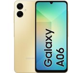 Samsung Galaxy A06 Smartphone 4G – 6.7" HD+ 90Hz, 4GB RAM, 64/128GB ROM, Dual SIM, Cámara 50MP, Batería 5000mAh, Carga Rápida 25W, Android 14, Helio G85, Móvil Libre con Pantalla Grande y Rendimiento Fluido