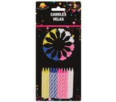 Guirca Bister 24 Velas para Cumpleaños