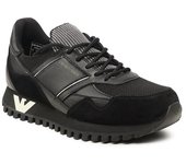 Emporio Armani Zapatillas Hombre Negro X4X616 XN632 N814