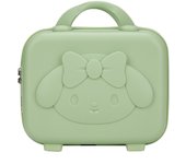 14 pulgadas PP equipaje de mano 3D Oso de dibujos animados caso cosmético multifuncional mini bolsa de almacenamiento de cosméticos recuerdo