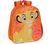 Mochila 3D El Rey Leon 27X10X33Cm