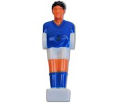 Jugador Futbolines Plastico Azul Blanco 13mm 2489.01Futbolines,Jugadores Sueltos,Jugadores Futbolin,FutbolinesJugadores FutbolinJugadores Sueltos