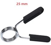1 Piece 25/28/50 Spinlock Collars Barbell Collar Lock Dumbell Clips Clamp Weight lifting Bar Gym Dumbbell Fitness Body Building