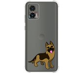 Funda Silicona Antigolpes para Motorola Edge 30 Neo 5G diseño Perros 03 Dibujos