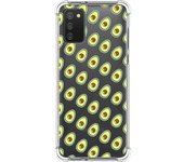 Tumundosmartphone Funda Silicona Antigolpes para Samsung Galaxy A02s diseño Aguacate Dibujos