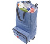 Carro Compra Termico 2 Ruedas 30L Azul Jata - Compacto Aislante Antibacterias