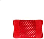 ANDRA - Bolsa de Agua RECARGABLE ELÉCTRICA Color Liso Con Bolsillo PORTÁTIL Alivio de Dolores 2-4 Horas de Calor Constante