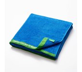 Toalla de playa 160x90cm 450g/m² azul benetton