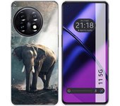 Funda Silicona para Oneplus 11 5G diseño Elefante Dibujos
