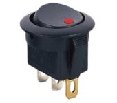 Edm Interruptor de Balancin 6.5A 250V con Piloto Luminoso Envasado - Alta Calidad