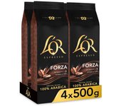 Forza L'Or  Café en grano de tueste natural 2 kilos Intensidad 9