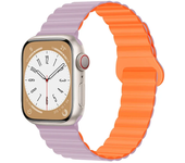 Magnetic Loop For Apple Watch Band 44mm Ultra 49mm 45mm 40mm 41mm 42mm Silicone sport Bracelet iWatch Serie 8 7 6 SE 5 4 3 Strap