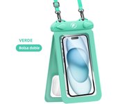 Double Bag Underwater Clear Cellphone Case Touchscreen Dry Bag With Neck Lanyard Waterproof Phone Pouch For Beach Pool Swimming