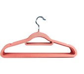Perchas flocadas para adultos y niños, ropa para Colgar en casa, s, antiabultamiento, antideslizante, perchas para ropa Nanopercha