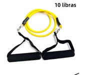 11-Piece Set Resistance BandsTensioner Pull Rope Fitness Multi-function Tensioner Suit Muscle Training Belt Elastic Sleeve Bands