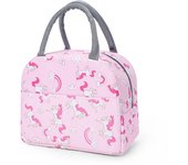 Toiletry Insulated Lunch Bags Cartoon Thermal Heat Lunch Tote Picnic Food Preservation Bag Cooler Ice Pack Lunch Box Storage Bag