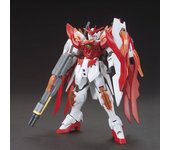 Bandai Gundam - HGBF - 033 - XXXG-00W0CV Wing Gundam Zero Honoo 1/144    - Montaje Fácil - Piezas Pintadas - No requiere pegamento