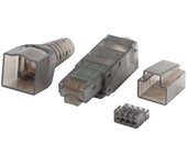 CONECTOR LANBERG RJ45 CAT.6A UTP PLUG 8P8C TOOL-LESS
