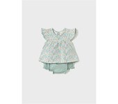 Moda infantil niña MAYORAL 1.663 026 CONJUNTO PUNTO 4 PIEZAS JADE 35480 25V