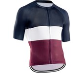 Camiseta De Ciclismo Para Hombres MTB Camiseta De Bicicleta Corta Secado Rápido Zíper Completo Poliéster Verano Deporte MOV