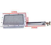 Infrared Burner For Barbecue Gas Ceramic Stove Camping Propane Gas Stove Outdoor Garden Bbq Outdoor