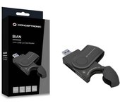 Conceptronic 4 en 1 lector de tarjetas usb 3.0 con 2x sd/sdhc/sdxc y 2x  micro sd/t-flash