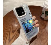 Van Gogh Oil Painting Pattern Electroplated Phone Case For Xiaomi 14 13 12 11 Lite 5G NE 13T 12T 12X Poco M6 X6 X5 Pro F5 Cover