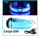 3 Modes Dog Luminous Charge Collar Led Usb Cat Dogs Collars Detachable Night Led Glow Dog Loss Prevention Collar Pet Accessories
