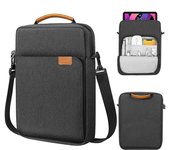 9-11 pulgadas Tablet manga bolsa almohadilla estuche con correa para el hombro