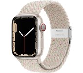Braided Solo Loop For Apple watch band 45mm 41mm 44mm 40mm 42mm 49mm Elastic Nylon bracelet iWatch serie 3 se 6 7 8 ultra strap