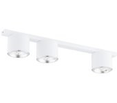 Lámpara de Techo Nano, Arce, Blanco, 70x11,5x11,5 cm