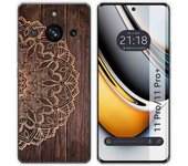 Funda Silicona para Realme 11 Pro / 11 Pro+ Plus 5G diseño Madera 06 Dibujos
