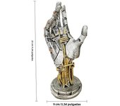 New Creative Game Controller Desktop Stand Cyberpunk Mechanical Arm Simulated Robot Hand Sculpture Mechanical Hand Staute Decor