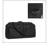 funda teclado acolchado 25 mm. medidas:124x46x16 cm. ref.1080 negro