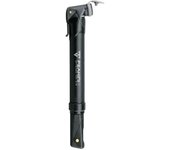 Topeak Bomba de Mano para Bici de MTB/Carretera con Soporte para Portabidón para Válvulas Presta (Peakini II)
