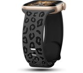 Engraved Strap For Apple Watch Band 45mm 44mm 42mm 41mm 40mm 49mm Silicone Correa Bracelet iWatch Series 8 9 7 SE 6 5 4 3 Ultra