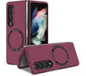 Fashion Ultra Thin Magnetic Magsafing Case for Samsung Galaxy Z Flip 6 5 4 3 2 1 4G 5G Fold 6 5 4 3 2 1 Wireless Charging Cover