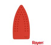 Rayen, Base de silicona para planchar, Universal, 100% silicona, Antideslizante, Aislante, Medidas: 27 x 13 cm, Color Rojo