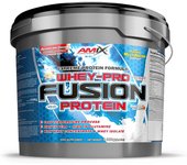 Amix Nutrition - Proteína Whey Pure Fusión - Concentrado de Suero Ultra Filtrado - Aumenta Masa Muscular - 4 Kg