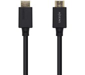 AISENS Cable HDMI V2.1 Ultra Alta Velocidad / HEC Certificado 8k@60Hz 48Gbps, A/M-A/M, Negro, 2.0m