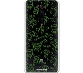 Funda original compatible con Xiaomi Mi 9T (Redmi K20) - Batman Patt Villain Clear