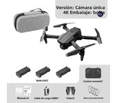 LS-XT6 MINI Drone with 4K Dual HD Camera Professinal WiFi Wide Angle Foldable RC Helicopter WIFI FPV Height Hold Mini Dron Toys