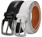New Men's Leather Belt Needle Buckle Belt Casual Genuine Leather LONG Large Belts Cowhide Men's Belt Plus Size Men Belts