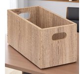 Caja Organizadora de Madera 5five Mix & Modul con Efecto Roble Natural – Estilo Nórdico – 3 Tamaños Disponibles